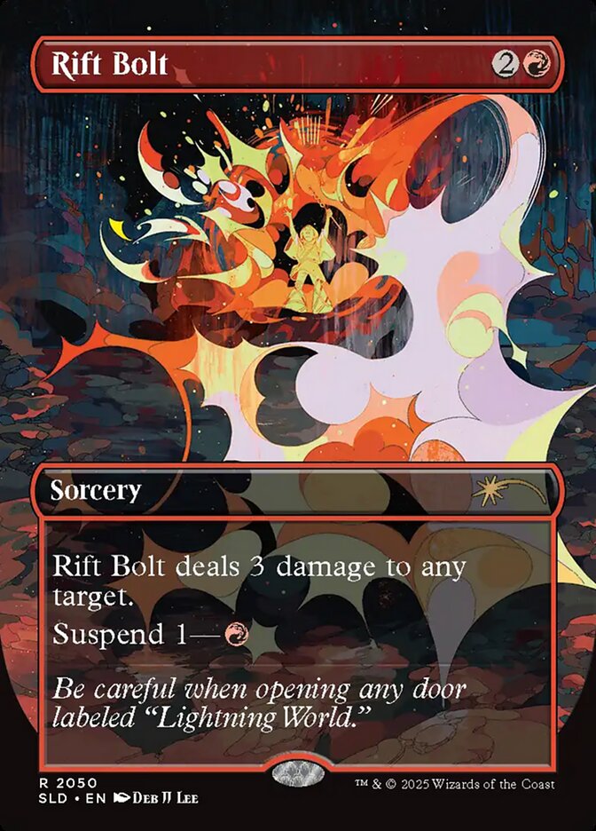 【ENG】《裂け目の稲妻/Rift Bolt》(2050)[Secret Lair]