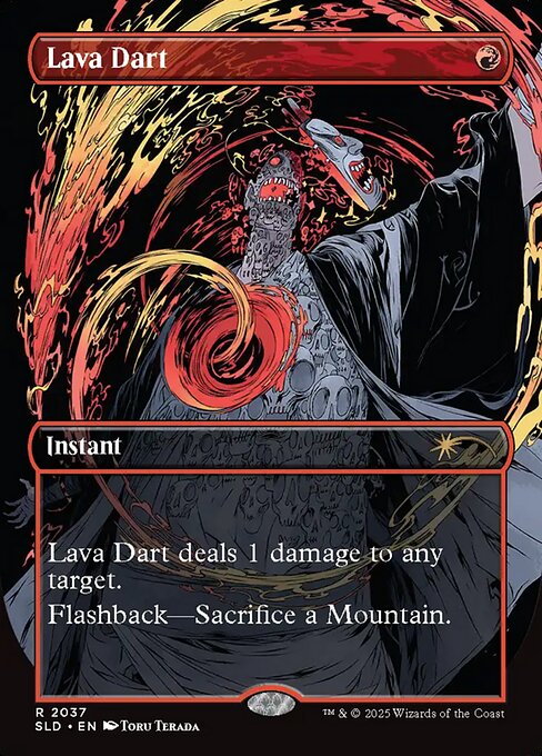 【ENG】【Foil】《溶岩の投げ矢/Lava Dart》(2037)[Secret Lair]