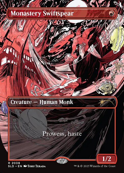 【ENG】《僧院の速槍/Monastery Swiftspear》(2038)[Secret Lair]