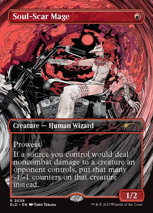 【ENG】【Foil】《損魂魔道士/Soul-Scar Mage》(2039)[Secret Lair]