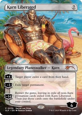 【ENG】【Foil】《解放された者、カーン/Karn Liberated》[Secret Lair Prize]
