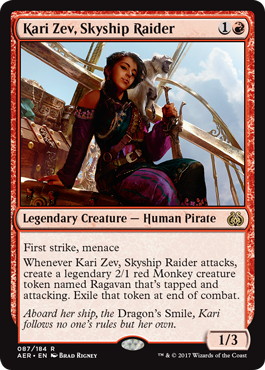 【ENG】《航空船を強襲する者、カーリ・ゼヴ/Kari Zev, Skyship Raider》[AER]