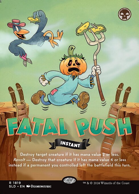 【ENG】《致命的な一押し/Fatal Push》(1819)[Secret Lair]