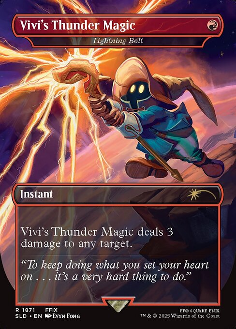 【ENG】【Foil】《稲妻/Lightning Bolt》(1871)[Secret Lair]