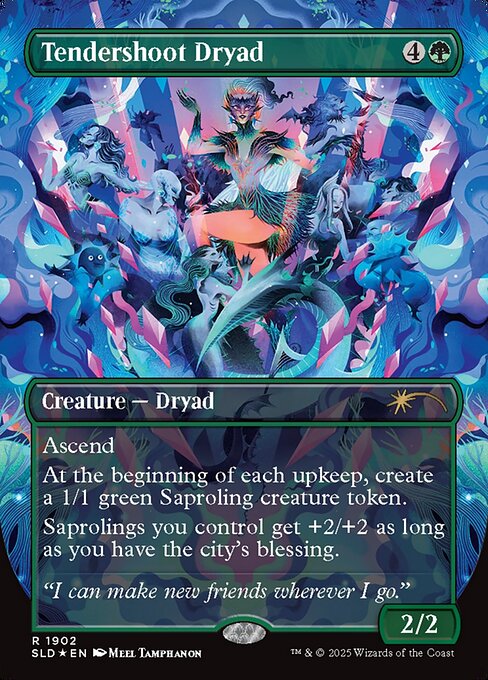【ENG】【Foil】《若葉のドライアド/Tendershoot Dryad》(1902)[Secret Lair]