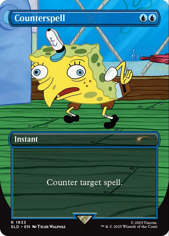 【ENG】【Foil】《対抗呪文/Counterspell》(1933)[Secret Lair]