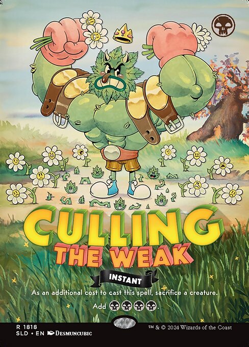 【ENG】《弱者選別/Culling the Weak》(1818)[Secret Lair]