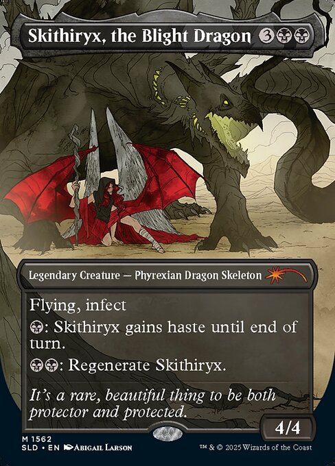 【ENG】《荒廃のドラゴン、スキジリクス/Skithiryx, the Blight Dragon》(1562)[Secret Lair]