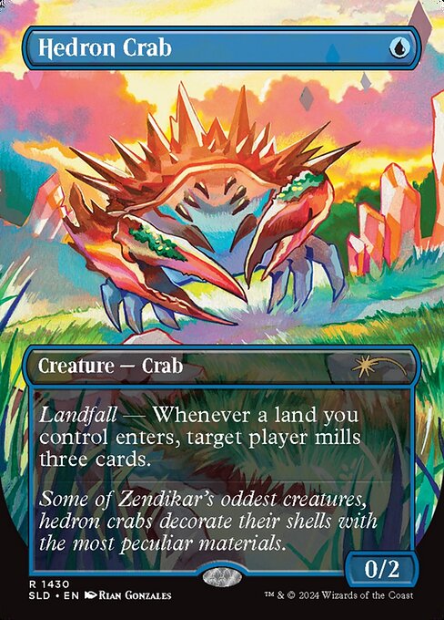 【ENG】【Foil】《面晶体のカニ/Hedron Crab》(1430)[Secret Lair]