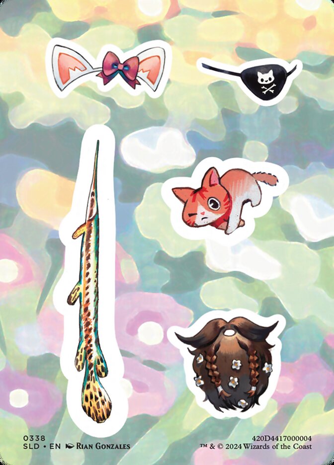 【ENG】《Sticker sheet》(338)[Secret Lair]