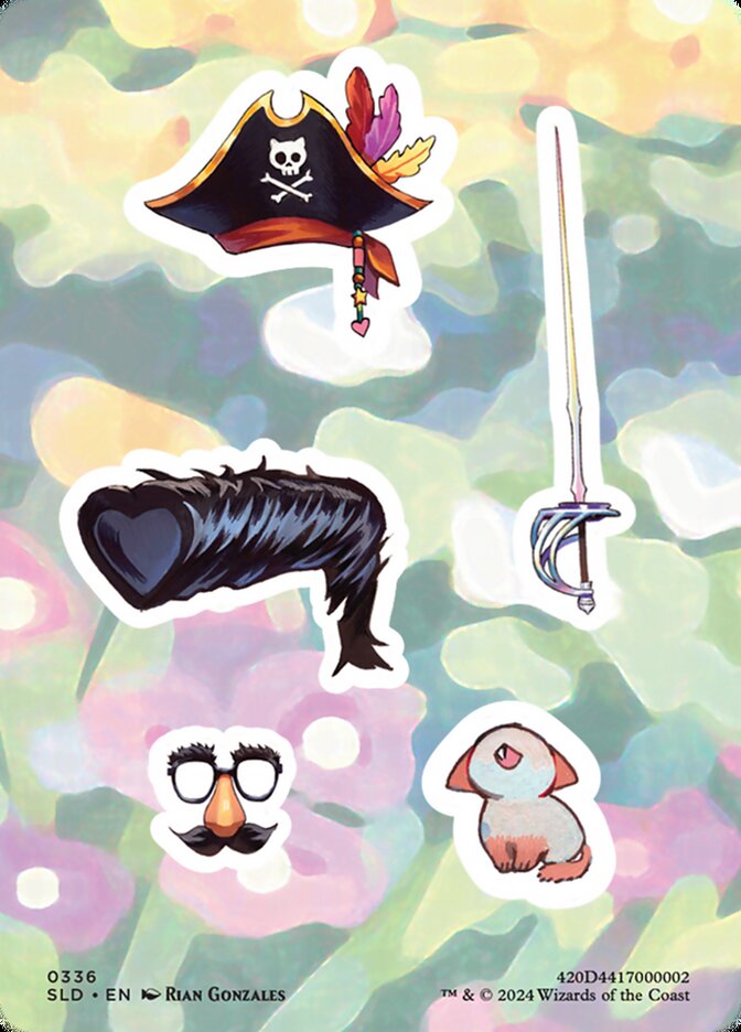 【ENG】《Sticker sheet》(336)[Secret Lair]