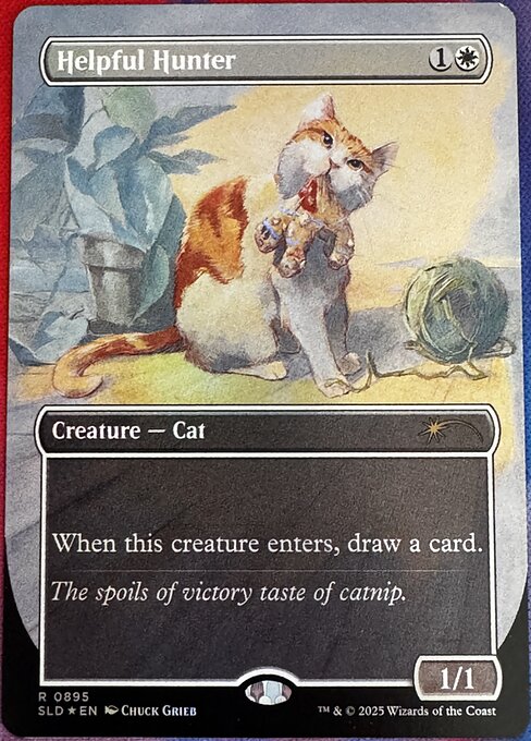 【ENG】【Foil】《お手伝いする狩人/Helpful Hunter》(895)[Secret Lair]
