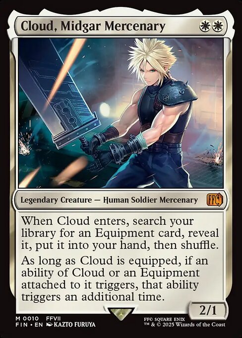 【ENG】《ミッドガルの傭兵、クラウド/Cloud, Midgar Mercenary》[FIN]