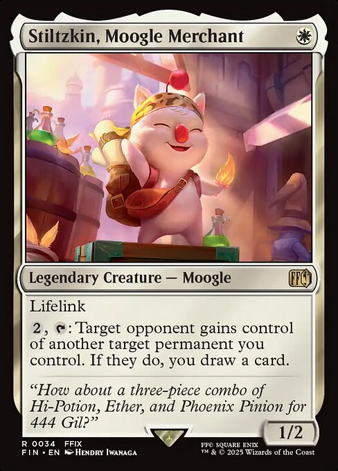 【ENG】《モーグリの商人、スティルツキン/Stiltzkin, Moogle Merchant》[FIN]