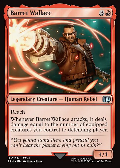 【ENG】《バレット・ウォーレス/Barret Wallace》[FIN]