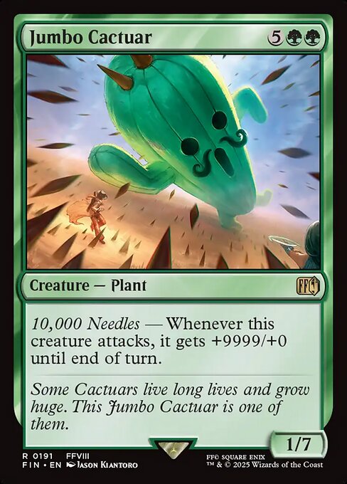 【ENG】《ジャボテンダー/Jumbo Cactuar》[FIN]
