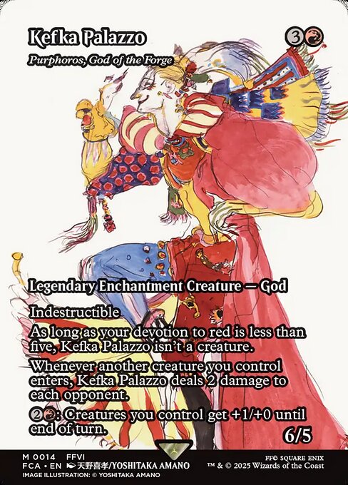 【ENG】【Foil】《鍛冶の神、パーフォロス/Purphoros, God of the Forge》[FCA]