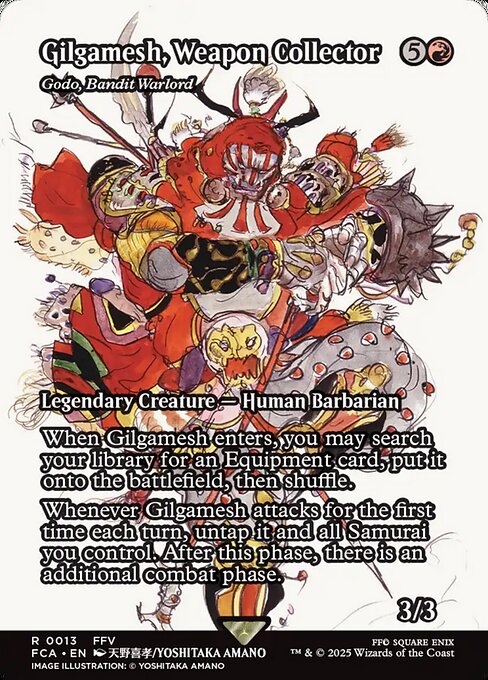 【ENG】【Foil】《山賊の頭、伍堂/Godo, Bandit Warlord》[FCA]