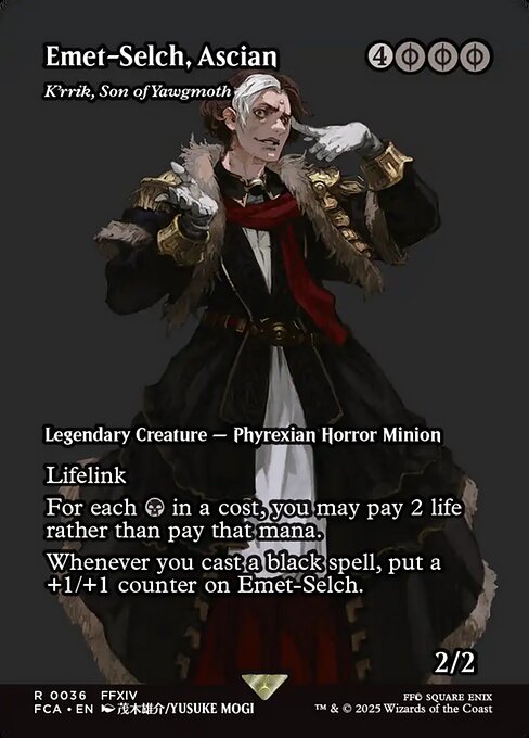 【ENG】《ヨーグモスの息子、ケリク/K'rrik, Son of Yawgmoth》[FCA]