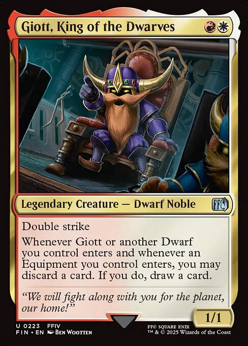 【ENG】《ドワーフの王、ジオット/Giott, King of the Dwarves》[FIN]