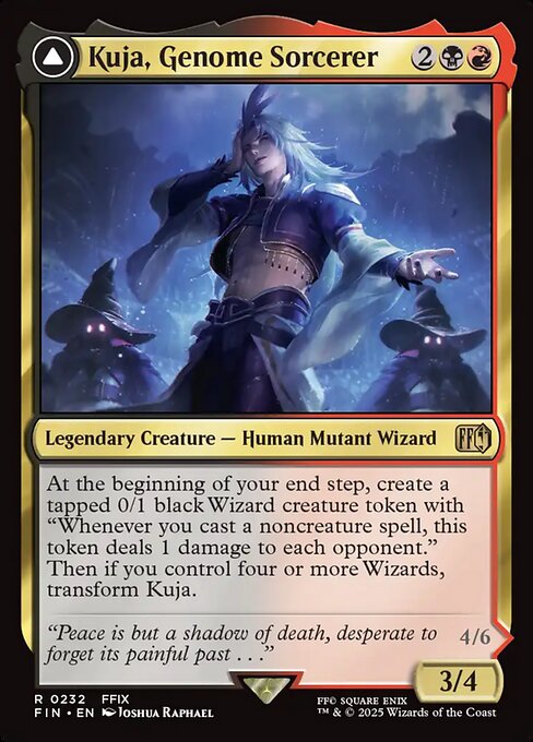【ENG】《ジェノムの魔術師、クジャ/Kuja, Genome Sorcerer》[FIN]