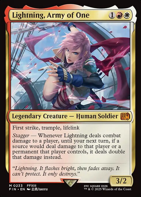 【ENG】《シーンドライブ、ライトニング/Lightning, Army of One》[FIN]