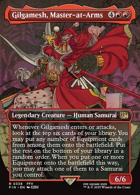 【ENG】■ボーダーレス■《親衛隊長、ギルガメッシュ/Gilgamesh, Master-at-Arms》[FIN]
