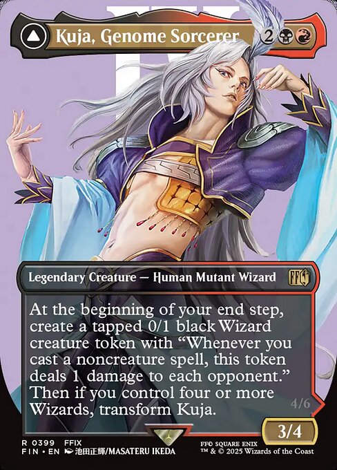 【ENG】■ボーダーレス■《ジェノムの魔術師、クジャ/Kuja, Genome Sorcerer》[FIN]