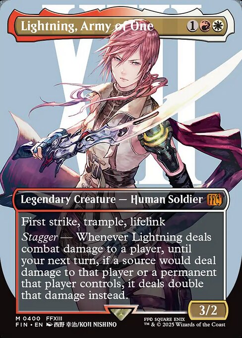 【ENG】■ボーダーレス■《シーンドライブ、ライトニング/Lightning, Army of One》(400)[FIN]