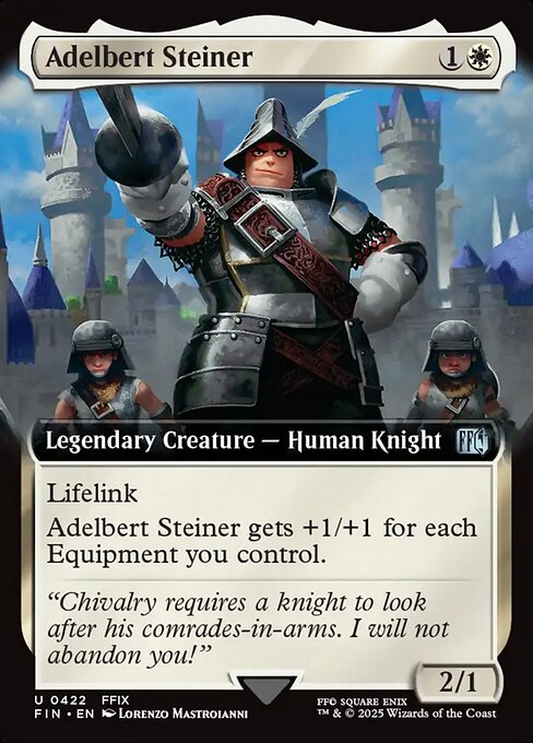 【ENG】■拡張アート■《プルート隊隊長、スタイナー/Adelbert Steiner》[FIN]