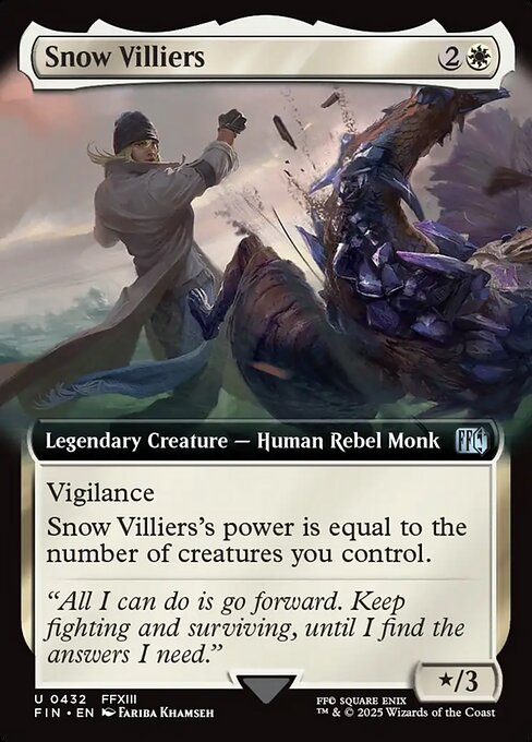 【ENG】■拡張アート■《スノウ・ヴィリアース/Snow Villiers》[FIN]