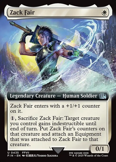 【ENG】■拡張アート■《ザックス・フェア/Zack Fair》[FIN]