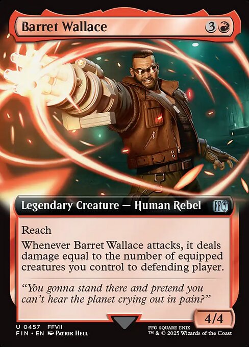 【ENG】■拡張アート■《バレット・ウォーレス/Barret Wallace》[FIN]
