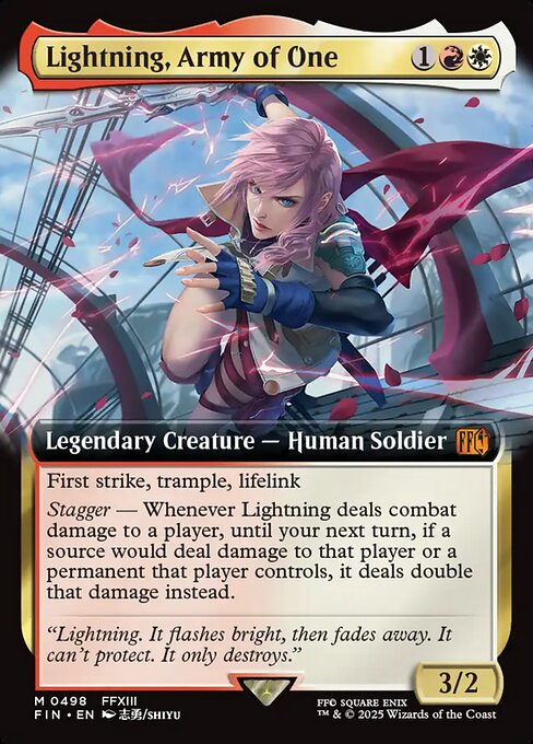【ENG】■拡張アート■《シーンドライブ、ライトニング/Lightning, Army of One》[FIN]