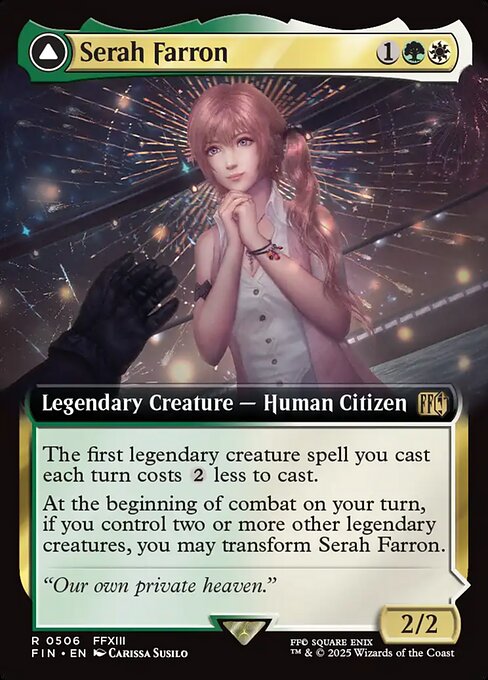 【ENG】■拡張アート■《セラ・ファロン/Serah Farron》[FIN]