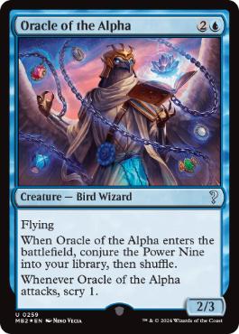 【ENG】【Foil】《頭目の神官/Oracle of the Alpha》[MB2]