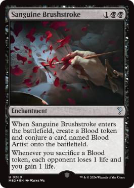 【ENG】【Foil】《血塗られた刷毛/Sanguine Brushstroke》[MB2]