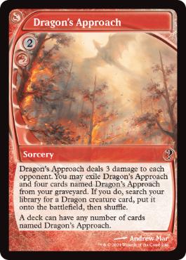 【ENG】【Foil】《ドラゴンの接近/Dragon's Approach》[MB2]