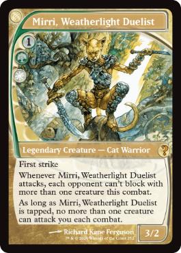 【ENG】【Foil】《ウェザーライトの決闘者、ミリー/Mirri, Weatherlight Duelist》[MB2]