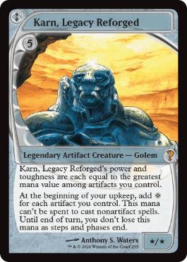 【ENG】【Foil】《再鍛されたレガシー、カーン/Karn, Legacy Reforged》[MB2]
