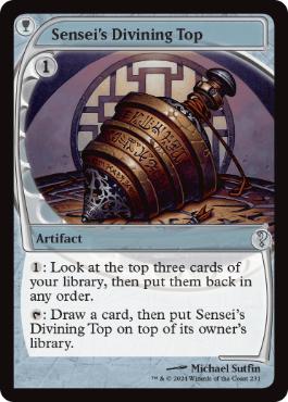 【ENG】【Foil】《師範の占い独楽/Sensei's Divining Top》[MB2]