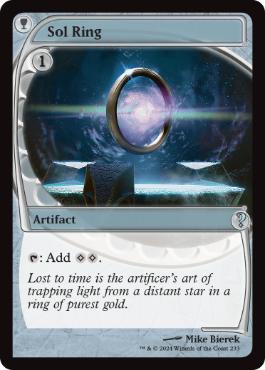 【ENG】【Foil】《太陽の指輪/Sol Ring》[MB2]