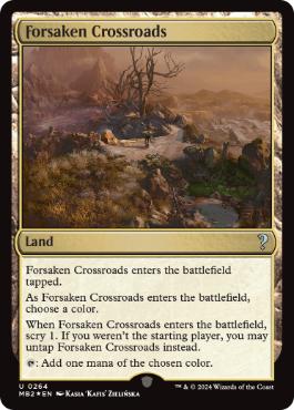 【ENG】【Foil】《見捨てられた交差路/Forsaken Crossroads》[MB2]