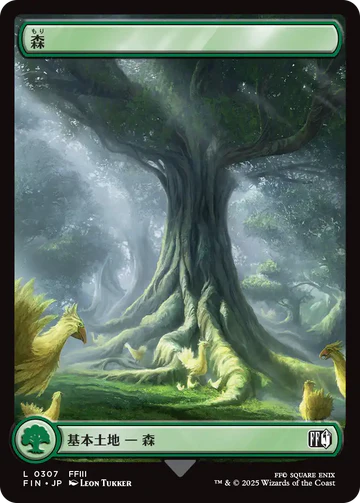 【JPN】■ボーダーレス■《森/Forest》(307)[FIN]