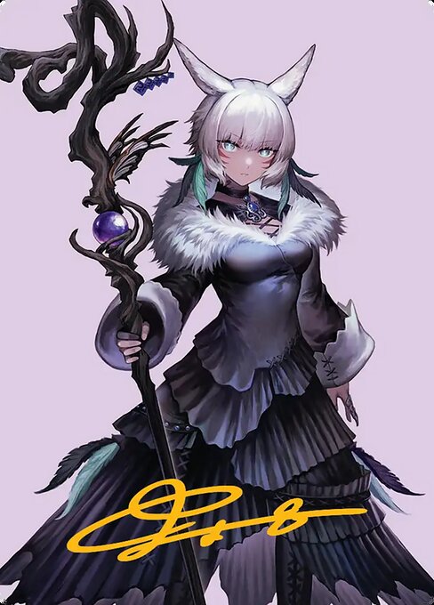 【ENG】【アート・カード】魔女、ヤ・シュトラ・ルル(53)