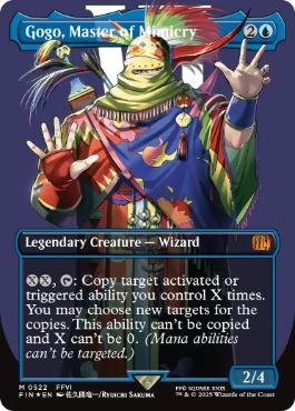 【ENG】【Foil】■ボーダーレスサージ■《世界を救うものまね中、ゴゴ/Gogo, Master of Mimicry》[FIN]