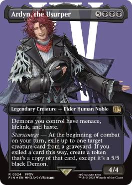 【ENG】【Foil】■ボーダーレスサージ■《簒奪者、アーデン/Ardyn, the Usurper》[FIN]