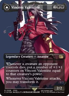 【ENG】【Foil】■ボーダーレスサージ■《ヴィンセント・ヴァレンタイン/Vincent Valentine》[FIN]