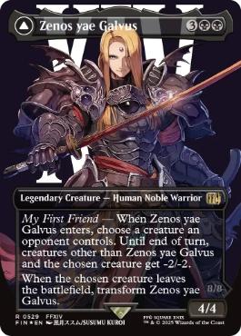 【ENG】【Foil】■ボーダーレスサージ■《ゼノス・イェー・ガルヴァス/Zenos yae Galvus》[FIN]