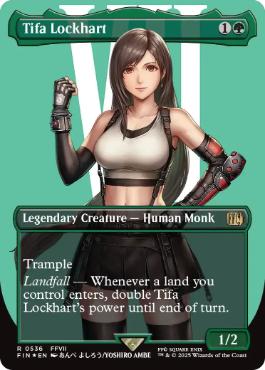 【ENG】【Foil】■ボーダーレスサージ■《ティファ・ロックハート/Tifa Lockhart》[FIN]